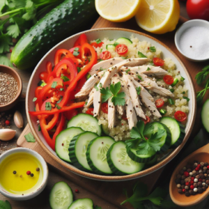 Quinoa and Chicken Salad