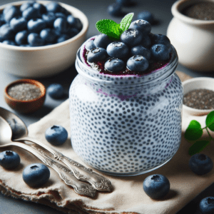 Blueberry Chia Pudding