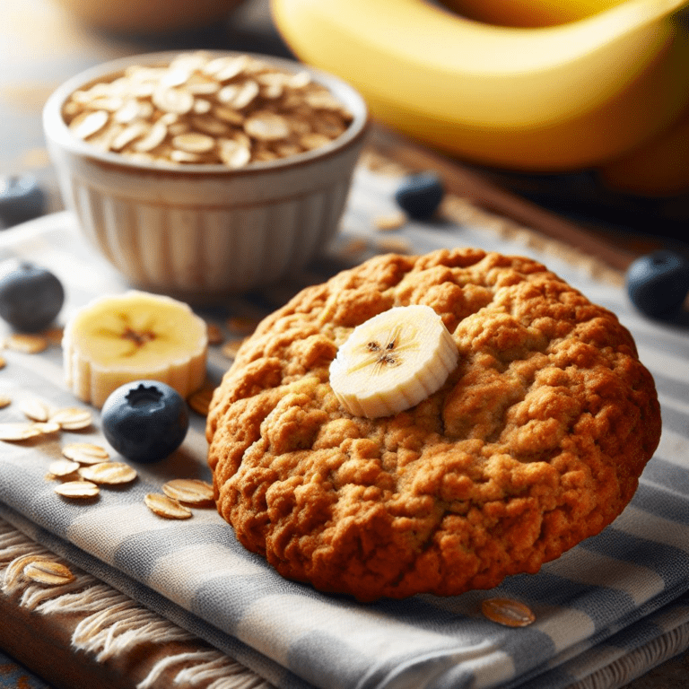 Crohn’s-Friendly Banana Oatmeal Cookies