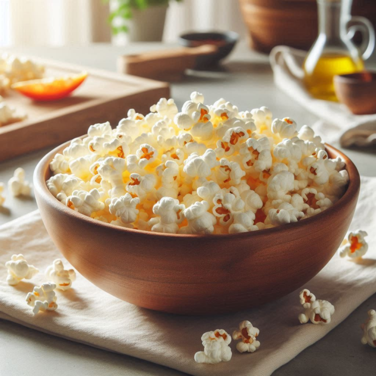 Snacks for crohn's disease: Air-popped popcorn