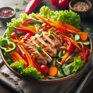 Lemon-Herb Grilled Chicken Salad