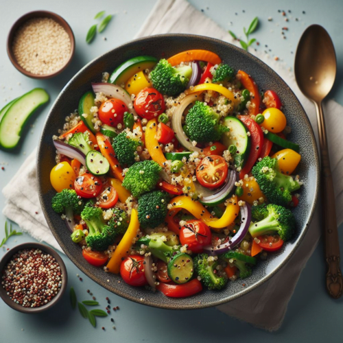 Crohn's DietFriendly Vegetable & Quinoa Stir Fry