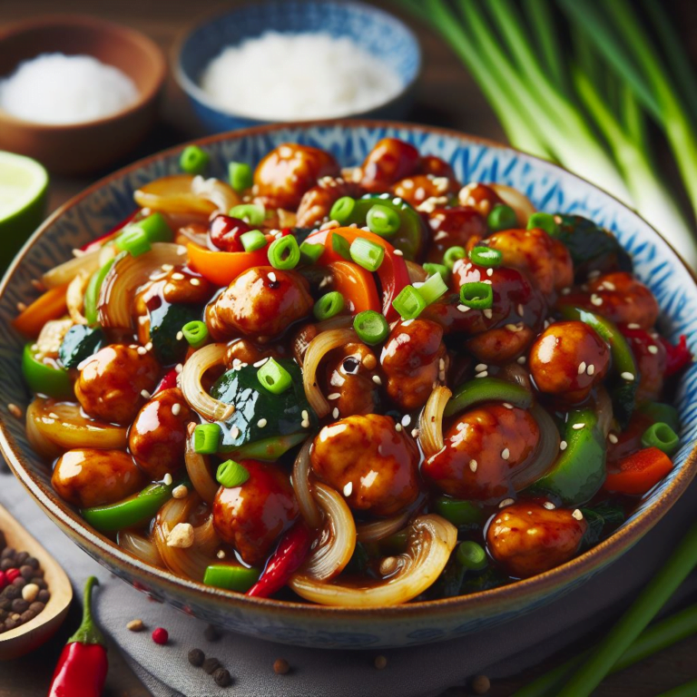 Low FODMAP Kung Pao Chicken