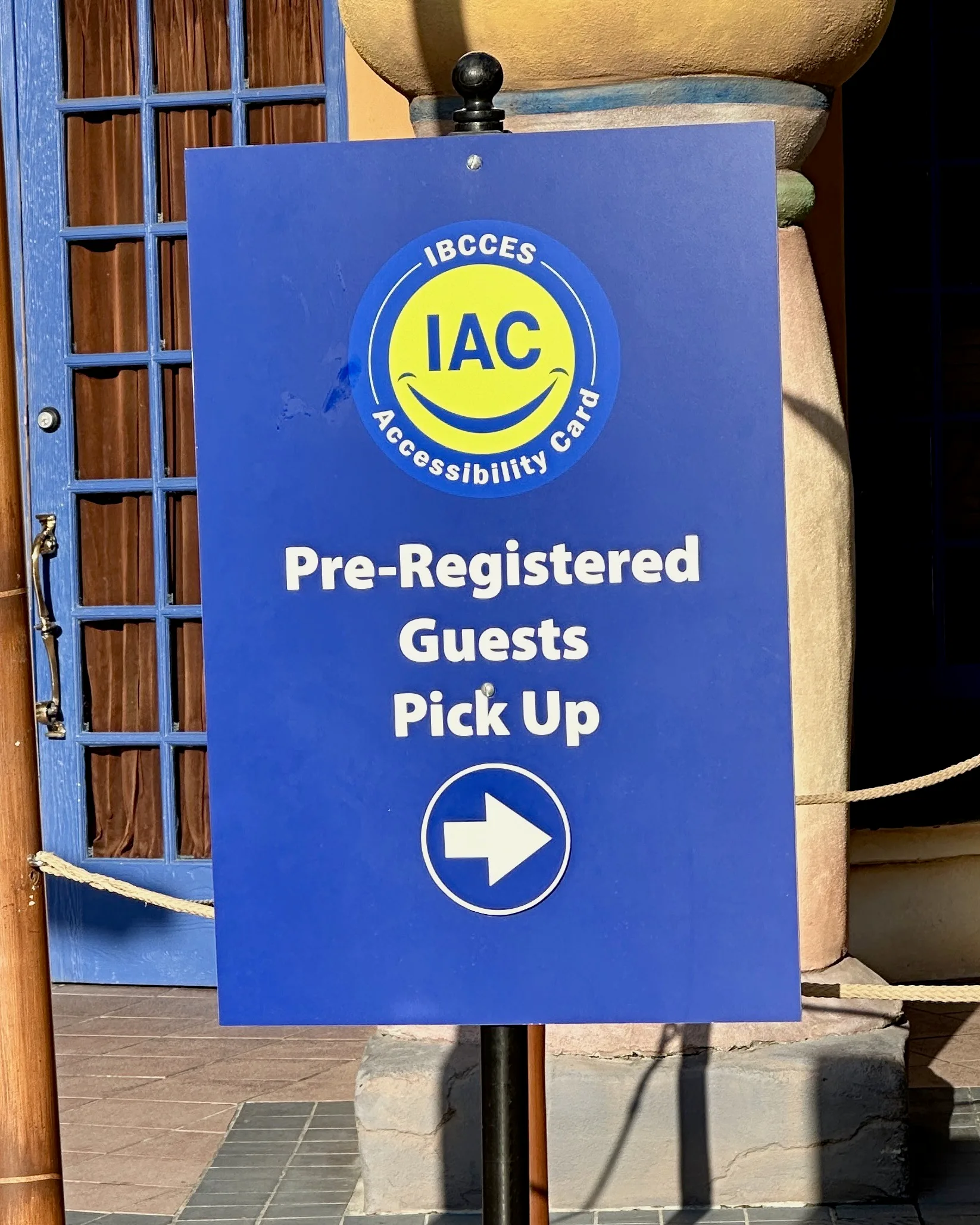 IBCCES Accessibility Card Pick Up Universal