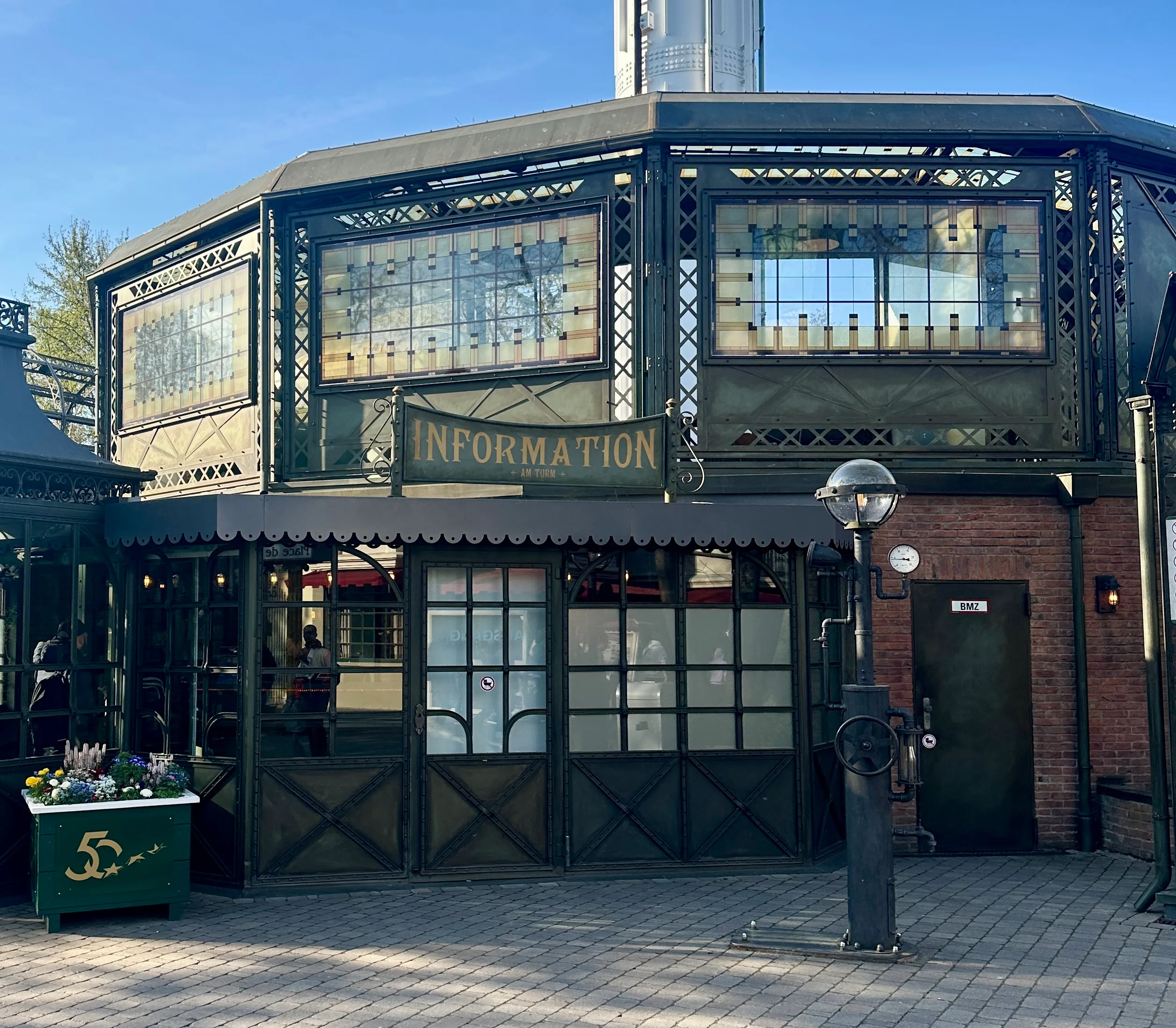 Europa Park French quarter information desk