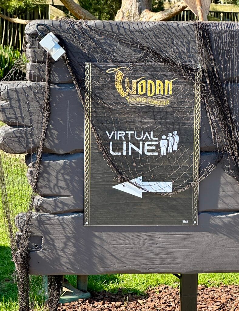 Europa Park virtual line