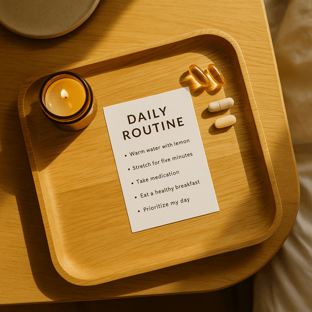 Daily routine for Crohn's