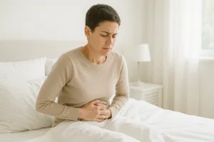 Crohn's disease heartburn