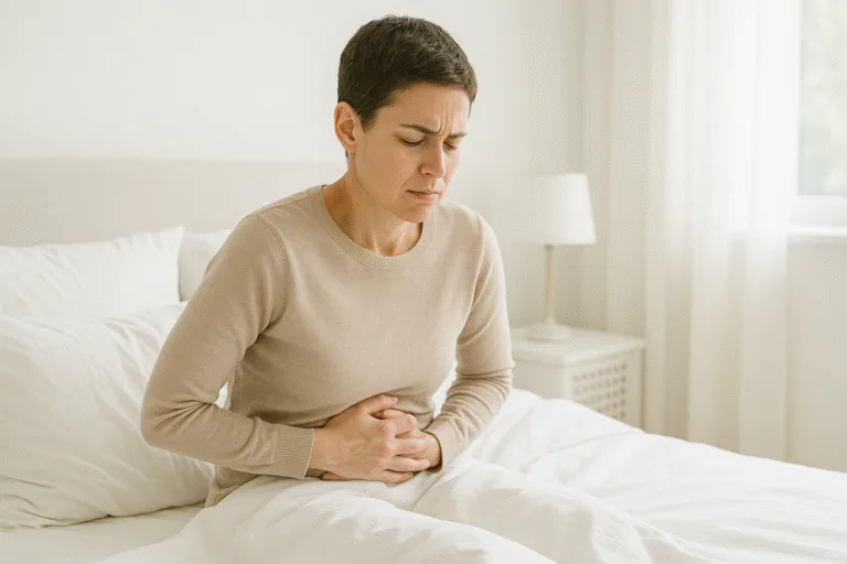 Crohn's disease heartburn